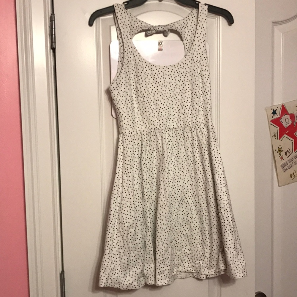 Sun Dress with Open Back